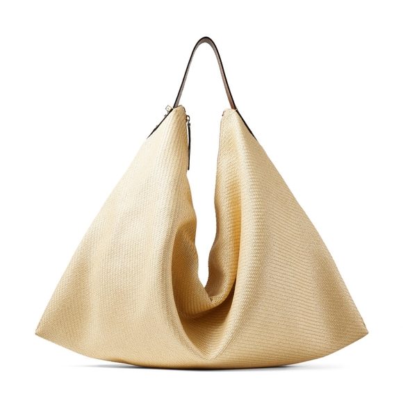 Jimmy Choo Handbags - Jimmy Choo Ana Hobo Natural Bag